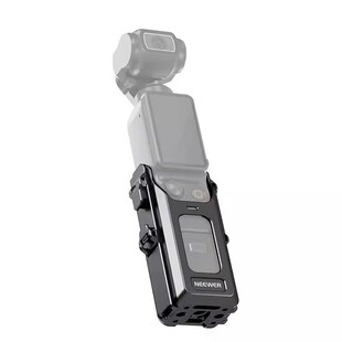 NEEWER纽尔Pocket3专用拓展框兔笼固定器磁吸快拆接口搭配手柄补光灯适用DJI大疆运动相机摄影摄像配件保护套