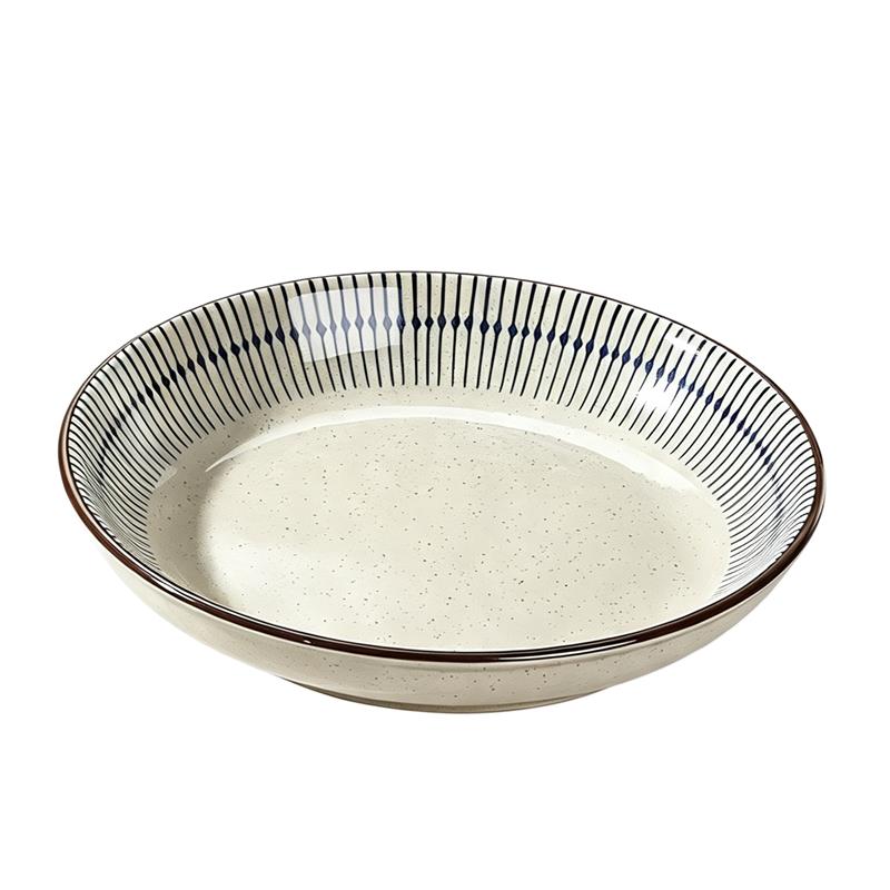 釉下彩陶瓷盘家用日式简约碟子