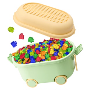 钻石积木拼装玩具大颗粒儿童串联散装益智早教幼儿园桌面玩具拼插