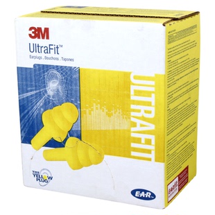 3M防噪音耳塞隔音游泳学习睡眠射击可清洗工厂机械降噪音劳保防护