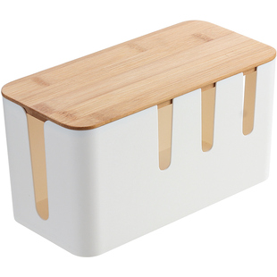 插排插线板收纳盒整理线插座集电线理线器走电源排插装饰遮挡神器