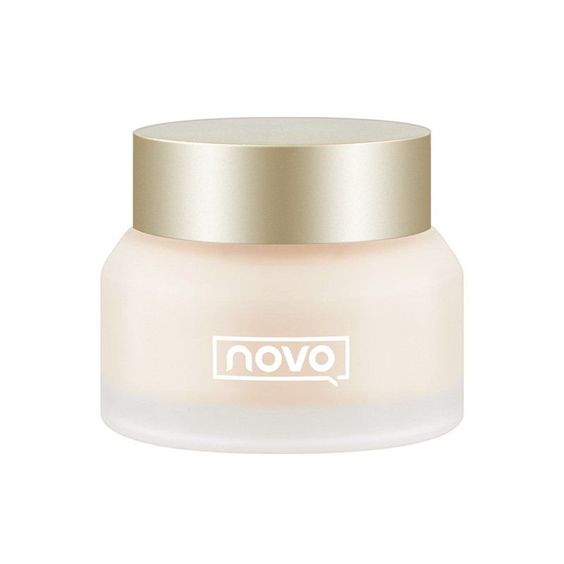 NOVO正品遮瑕粉底霜膏保湿控油提亮防水防汗粉底液持久不脱妆BB霜