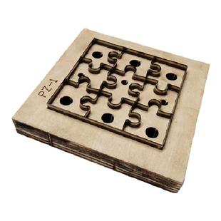 皮革拼图版型刀模定制手工皮具形状下料模切裁刀个性礼物刀板定做