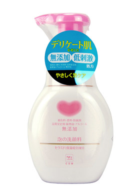 日本COW泡沫牛乳洁面温和氨基酸