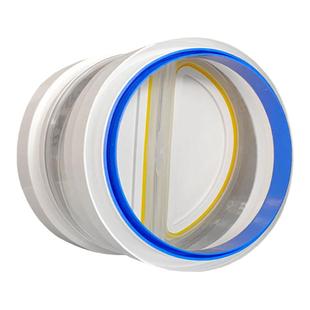 160pvc管道止回阀厨房抽油烟机排烟管逆止阀烟道单向阀出风口180