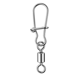 白鲨海竿八字环连接器不锈钢特大号高速旋转连接环路亚主子线别针