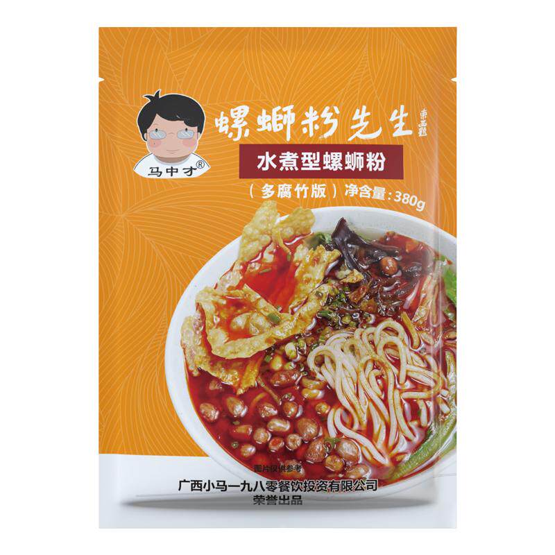 马中才广西螺蛳粉双倍量大腐竹