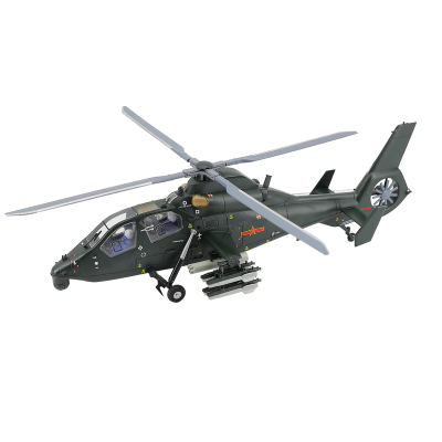 ZBRO132武直19合金直升机模型
