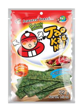泰国老板仔海苔香脆辣味进口