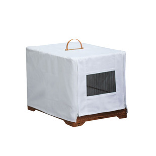 聚兴鸟笼开窗拉锁笼衣笼罩笼布同丰靛颏笼单双拎手(不含笼子)