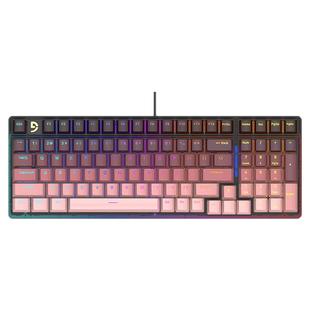 Fuhlen富勒先行者磁轴机械有线游戏键盘99键全键热插拔支持宏编程