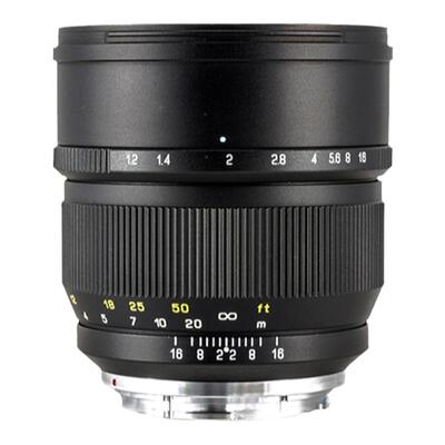 中一光学85mm单反镜头