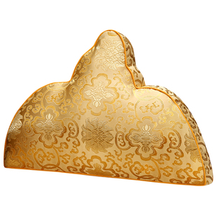 中式靠山枕靠包茶椅座椅靠背垫护腰山形腰枕沙发抱枕客厅床上靠垫