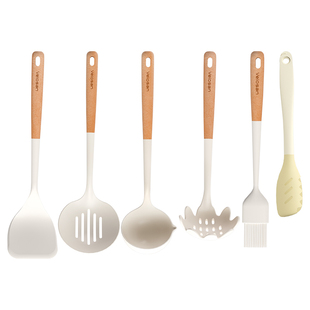 velosan硅胶锅铲套装全套家用不粘锅用食品级耐高温加长厨房铲勺