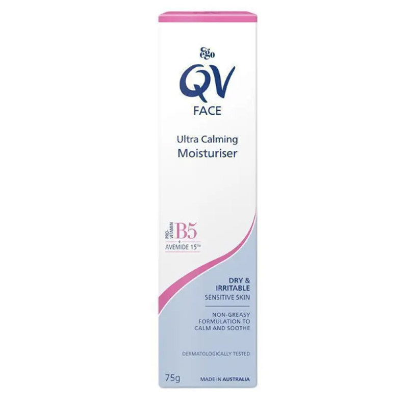 澳洲EGO QV面霜面部颈部乳液75g