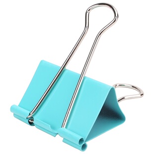 彩色长尾夹票据夹15/19/25/32/41/50mm长尾夹凤尾夹财务会计单据夹子大号中小号燕尾夹办公用品文具