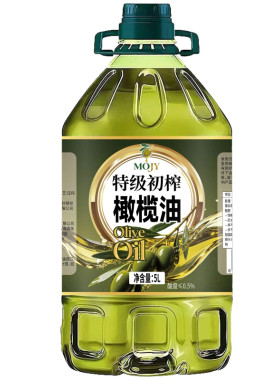 食用油100%特级初榨橄榄油西班牙进口原油官方正品大桶纯家用炒菜