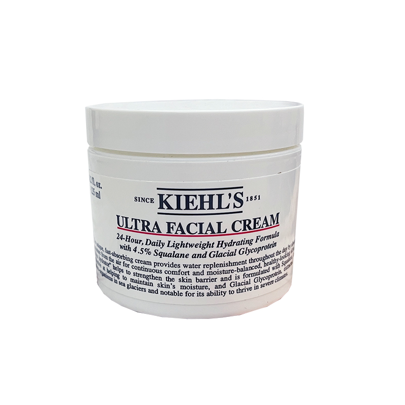 常小辉Kiehl's科颜氏第三代高保湿面霜角鲨烷蛋白清爽保湿125ml