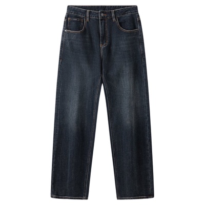 超柔品质感加绒牛仔裤