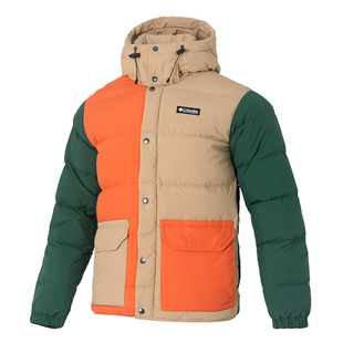 哥伦比亚男士加厚羽绒服2025冬季款户外拒水保暖650蓬外套WE9054