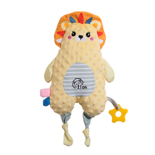 安抚巾婴儿可入口啃咬宝宝睡觉睡眠哄睡手指玩偶兔子手偶安抚玩具