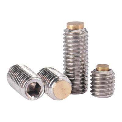 添瑞304内六角铜头顶丝M2-M16