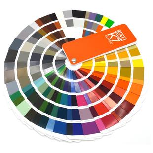 2024新品原装正版劳尔色卡RAL色卡K7国际标准通用色标卡油漆调色涂料配色国标中文名称216种经典色彩标准样卡