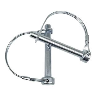 60挖机斗轴定位销挖掘机插销固定d形锁销安全卡扣挖斗D型销子锁扣