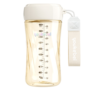 便携迷你口袋杯PPSU水杯高颜值咖啡杯防漏外出小巧随身杯刻度提绳