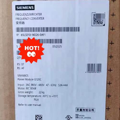 【询价】6SL3210-1KE28-4UB1适用