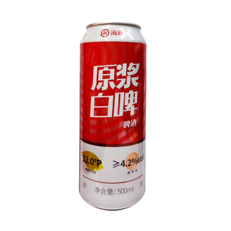 底捞精酿啤酒500ml罐装