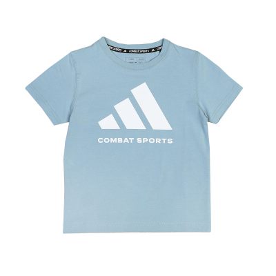 adidas/阿迪达斯小童运动休闲时尚圆领短袖adiCLTS24CS-LGW