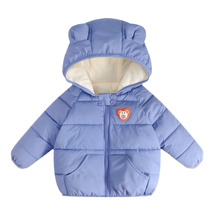 儿童外套羽绒棉衣服宝宝女小孩男冬装1一周岁2岁半3岁多4到5加绒6