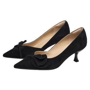 KISSCAT接吻猫[小蝶仙]舒适丝绒尖头单鞋高级不累脚高跟鞋女