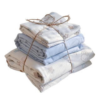 A类母婴级全棉双层纱被套纯棉被罩单件学生宿舍床上三件套四件套4