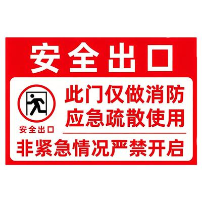 【新款特惠】安全出口指示牌