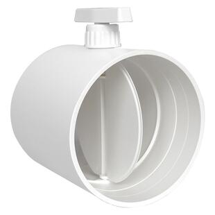 颂余塑料管道手动风量调节阀暖气/空气气管开关阀门气动止回阀