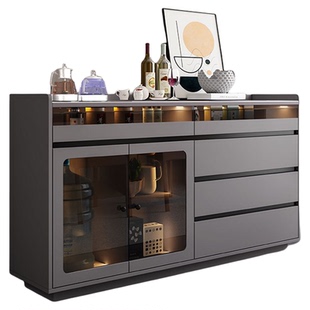 可定制台式茶吧机带2026新款家用一体柜子餐边柜小型桌面自动上水