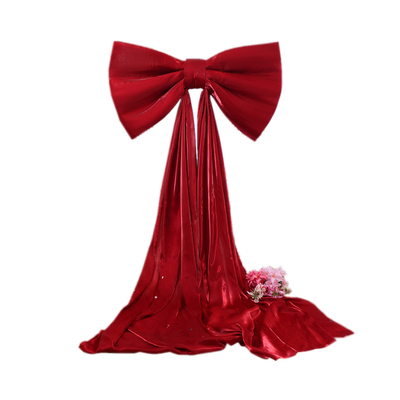 婚房布置超大蝴蝶结装饰