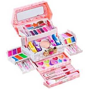 儿童化妆品玩具套装正品无毒女孩子彩妆盒箱公主的生日礼物新年