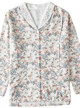 OAKFAMILY竹棉纱布月子服家居服