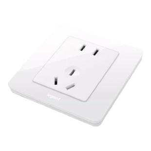 legrand罗格朗官方专卖开关插座逸典白色二三插五孔墙壁电源86型