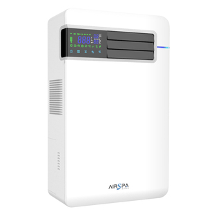 艾尔斯派新风系统家用壁挂式新风机全热交换双向流新风换气一体机