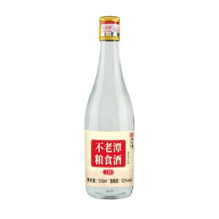 不老潭白酒纯粮食酒52度清香型白酒泸州粮食酒真粮酿口粮酒500ml