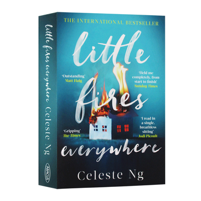 遍地小火苗 英版 英文原版小说 Little Fires Everywhere 小小小小的火 英文版 无声告白作者伍绮诗新作 进口原版英语书籍