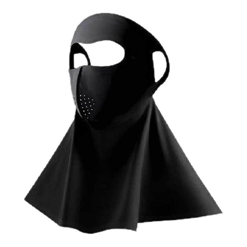 脸基尼冰丝全脸防晒面罩女夏季防护护颈一体遮阳防紫外线透气口罩