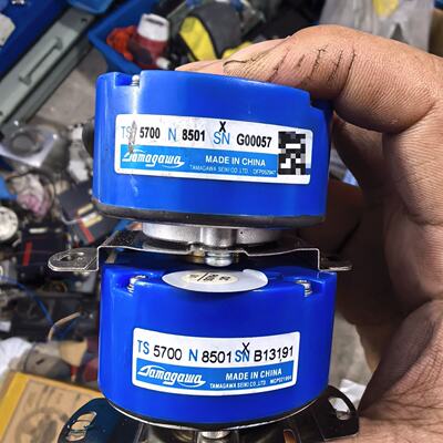 【请询价】多摩川TS5700N8501值编码器！蓝色外壳！全新拆机