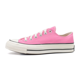 Converse匡威Chuck 70情侣款低帮粉色帆布鞋百搭休闲鞋 A08138C