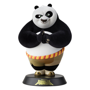 欢喜小将《功夫熊猫》之抱拳阿宝手办玩具装饰桌面办公室礼物摆件