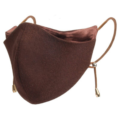 秋冬桑蚕丝保暖口罩全脸防护面罩